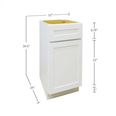 Mobiletto base da 12 pollici