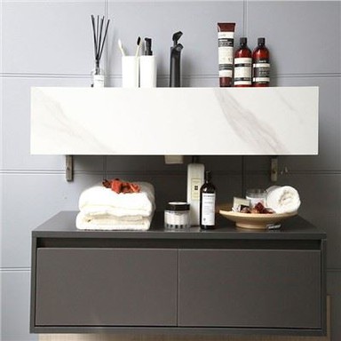 Mobiletto sospeso bianco da 30 pollici