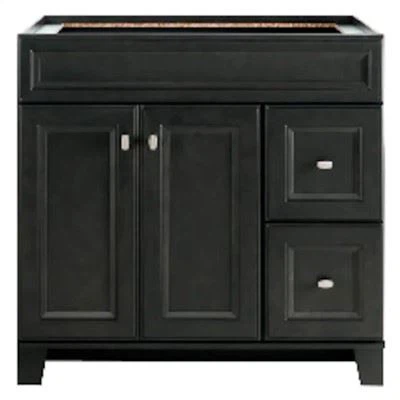 Mobile bagno grigio da 36 pollici