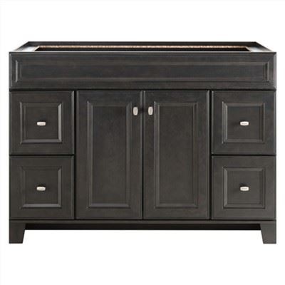 Mobile bagno grigio da 48 pollici